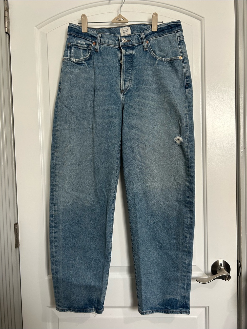 Citizens Of Humanity Dylan Straight Leg Crop Jeans Size 30 Chic 90s Minimalist